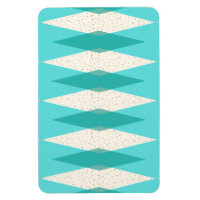 Jacquard moderne moyen siècle Aimant flexible