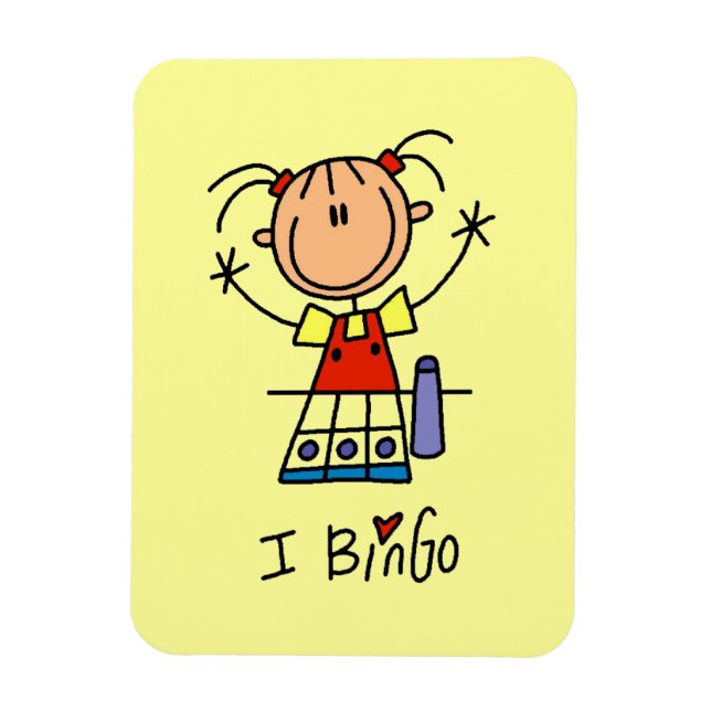 Magnet Flexible J'adore le Bingo (Vertical)