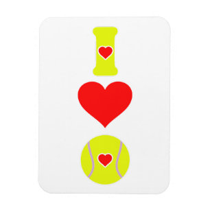 Magnet Flexible J'adore le tennis