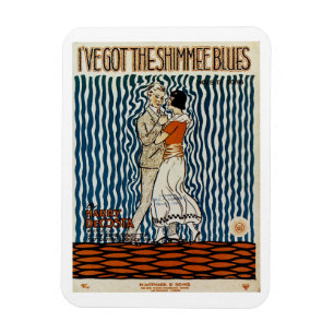 Magnet Flexible J'ai le Shimmie Blues