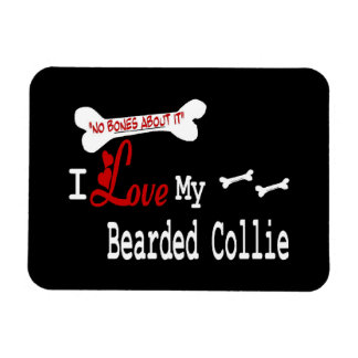 Magnet Flexible J'Aime Mon Collie Embarqué