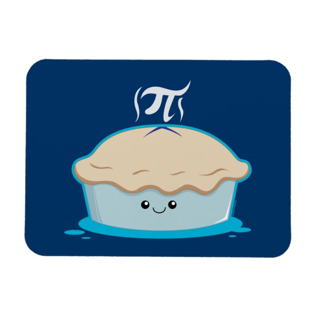 Magnet Flexible J'Aime Pi (Horizontal)