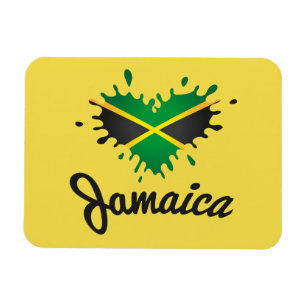 Magnet Flexible Jamaica Flag Island - Proud Jamaicans