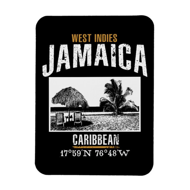 Magnet Flexible Jamaïque (Vertical)