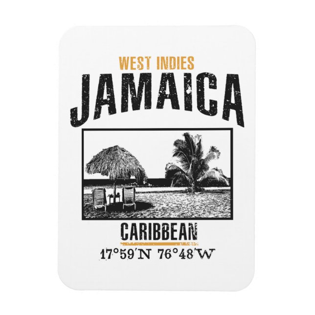 Magnet Flexible Jamaïque (Vertical)