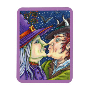 MAGNET FLEXIBLE JAMAIS TROP VIEILLE POUR ROMANCE, WITCH & WARLOCK 