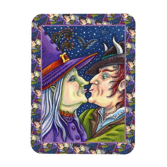 MAGNET FLEXIBLE JAMAIS TROP VIEILLE POUR ROMANCE, WITCH & WARLOCK  (Vertical)