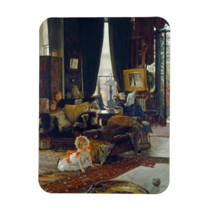 Magnet Flexible James Tissot - Cacher Et Chercher