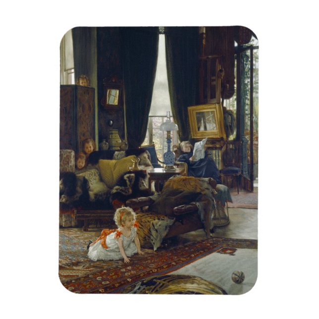 Magnet Flexible James Tissot - Cacher Et Chercher (Vertical)