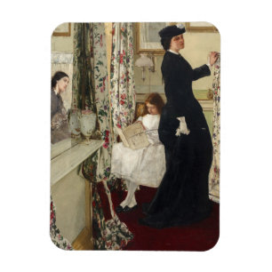 Magnet Flexible James Whistler - La Salle De Musique