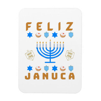 Magnet Flexible Januca, Feliz Januca, Menorah, Masada