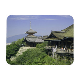 Magnet Flexible Japon, Kyoto, La vue depuis le temple Kiyomizu