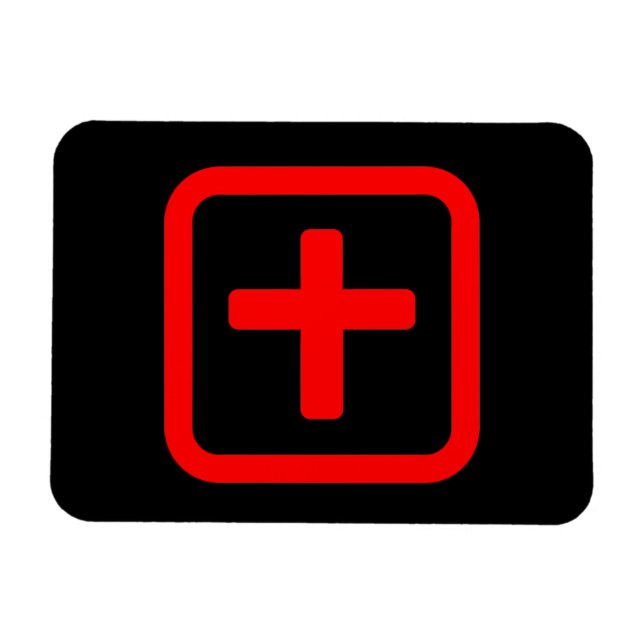 Magnet Flexible Japonais Numéro dix 十 Ju (Horizontal)