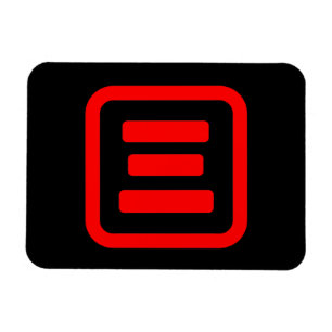 Magnet Flexible Japonais Numéro trois 三