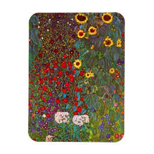 Magnet Flexible Jardin de la ferme Gustav Klimt avec l'aimant des 