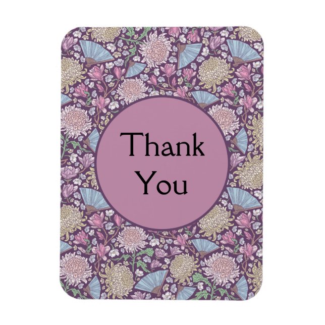 Magnet Flexible Jardin de printemps Fête des mères Chrysanthemum m (Vertical)