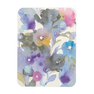 Magnet Flexible Jardin des bijoux   Pétales pastel violet