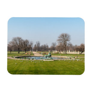 Magnet Flexible Jardin des Tuileries en hiver - Paris