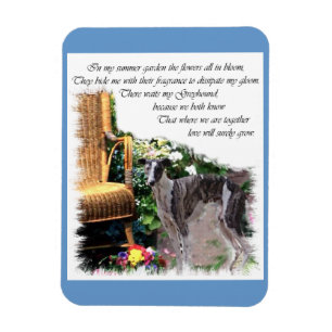 Magnet Flexible Jardin d'été Greyhound