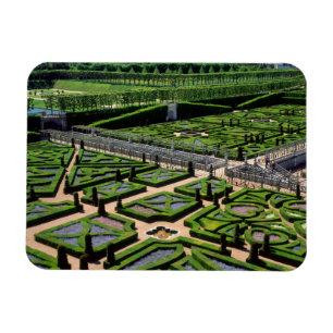 Magnet Flexible Jardin du Château de Villandry, Indre-et-Loire,