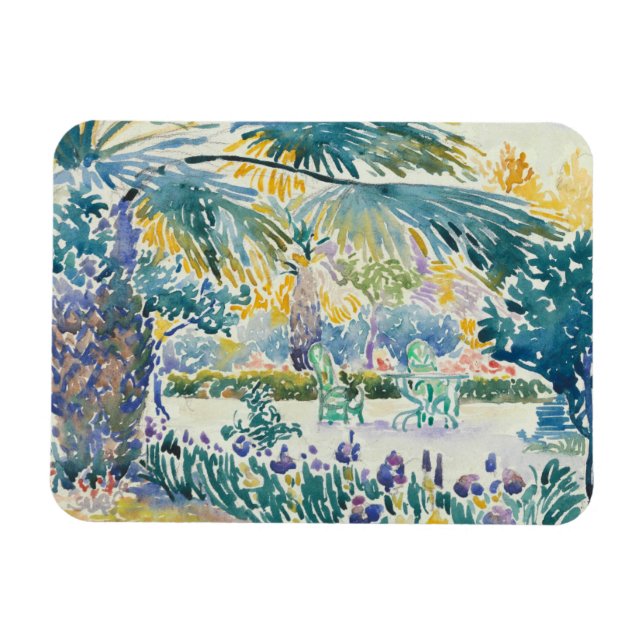 Magnet Flexible Jardin du peintre à Saint Clair (Horizontal)