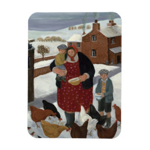 Magnet Flexible Jardin en hiver