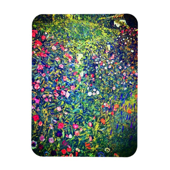 Magnet Flexible Jardin italien Gustav Klimt (Vertical)
