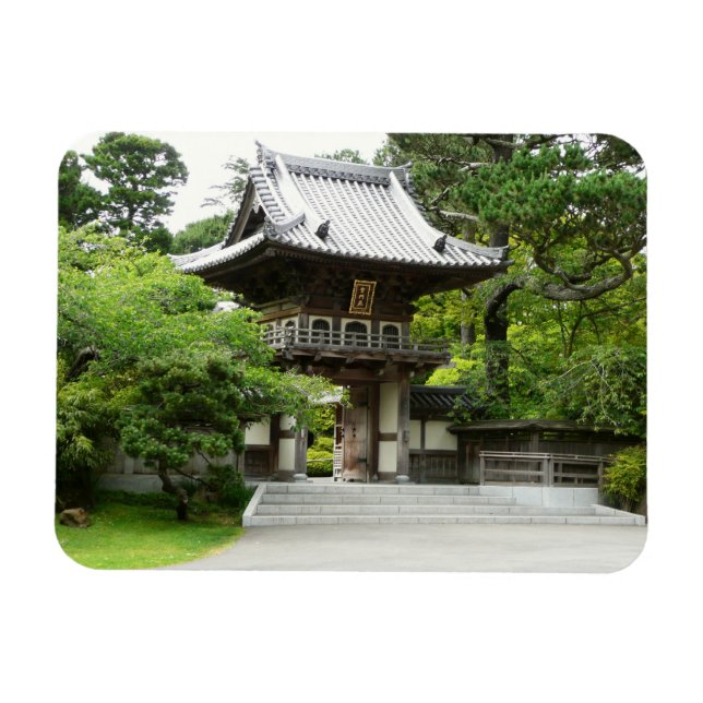 Magnet Flexible Jardin japonais de thé à San Francisco (Horizontal)