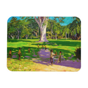 Magnet Flexible Jardins botaniques Dominique de match de cricket