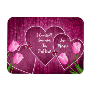 Magnet Flexible Je me souviens de notre premier baiser ou de votre