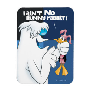 Magnet Flexible "Je n'ai pas de lapin lapin lapin" Hugo & DAFFY DU
