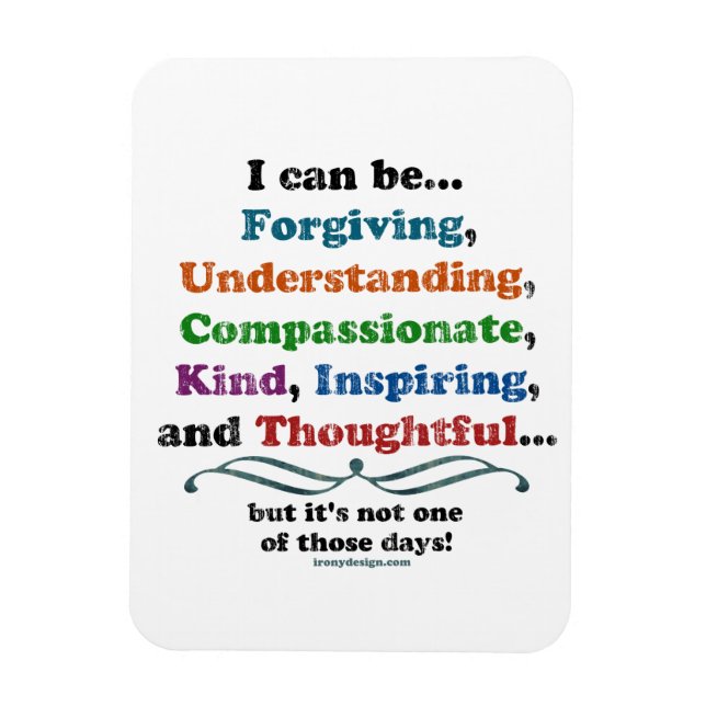 Magnet Flexible Je peux pardonner (Vertical)