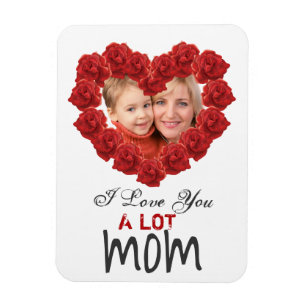 Magnet Flexible Je t'aime aimant fait sur commande de photo de