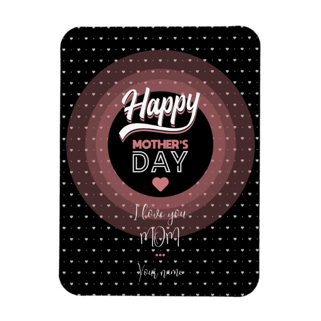 Magnet Flexible Je t'aime maman (Vertical)