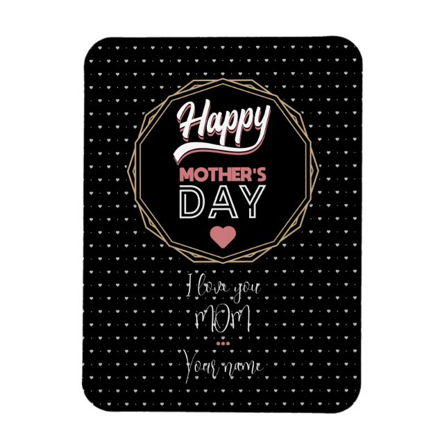 Magnet Flexible Je t'aime maman (Vertical)