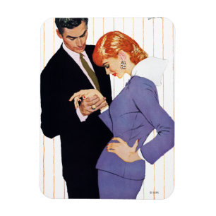 Magnet Flexible Je t'aime, maman Girl 2
