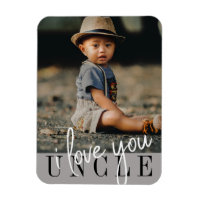 Je t'aime Oncle Photo personnalisée