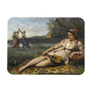 Magnet Flexible Jean-Baptiste-Camille Corot -Jeunes femmes de Spar