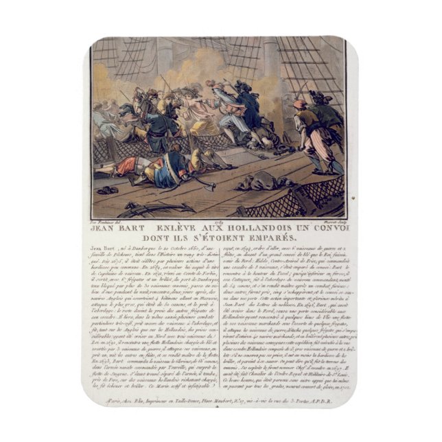 Magnet Flexible Jean Bart (1651-1702), commandant français de la m (Vertical)