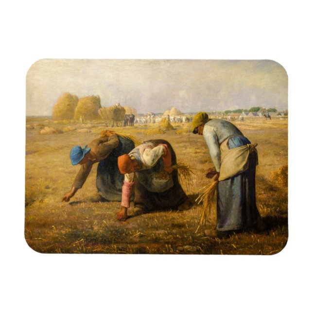 Magnet Flexible Jean-François Millet - Les Gleaners (Horizontal)
