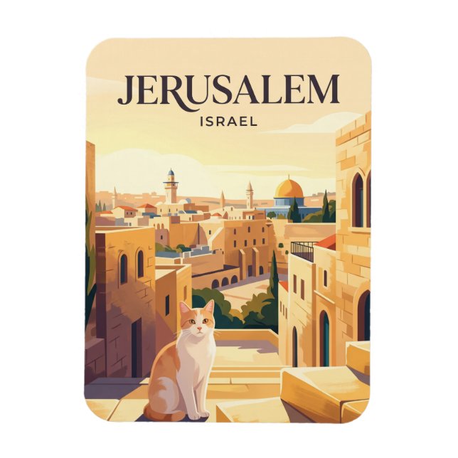 Magnet Flexible Jérusalem Israël (Vertical)