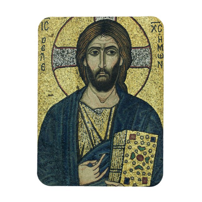 Magnet Flexible Jésus-Christ Pantocrator (Vertical)