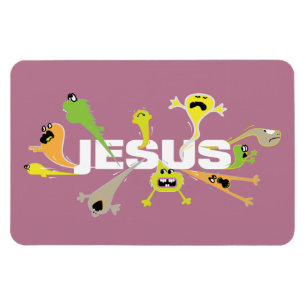 Magnet Flexible Jésus effrayant