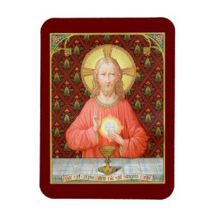 Magnet Flexible Jésus Instituant la Sainte Communion (SAU 045)