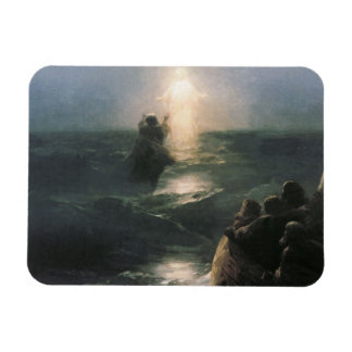 Magnet Flexible Jésus marchant sur l'eau, Ivan Aivazovsky Peinture