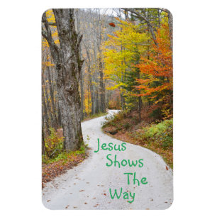 Magnet Flexible Jésus montre le chemin