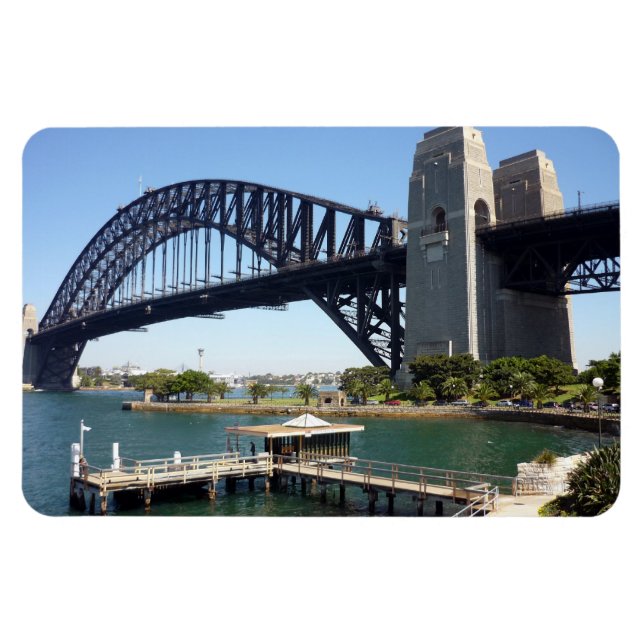 Magnet Flexible jetée du pont du port de sydney (Horizontal)