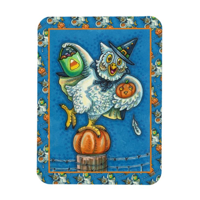MAGNET FLEXIBLE JEU DE FUNNY OU TRAITER ODEUR MON PIEDS HALLOWEEN  (Vertical)