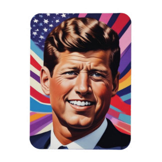 Magnet Flexible JFK John F. Kennedy Inspiration motivationnelle