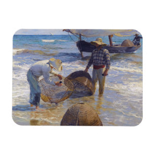 Magnet Flexible Joaquin Sorolla - Pêcheur valencien
